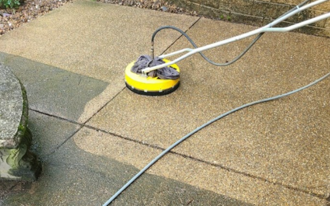 Professional pressure washing