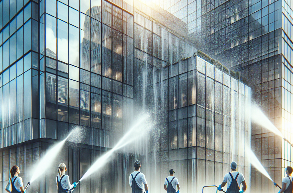 "commercial building washing with water recovery compliance [City]"